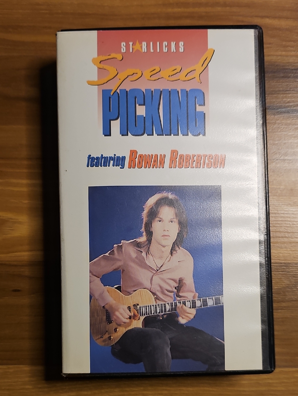 Starlicks Speed Picking VHS featuring Rowan Robertson, Music Booklet